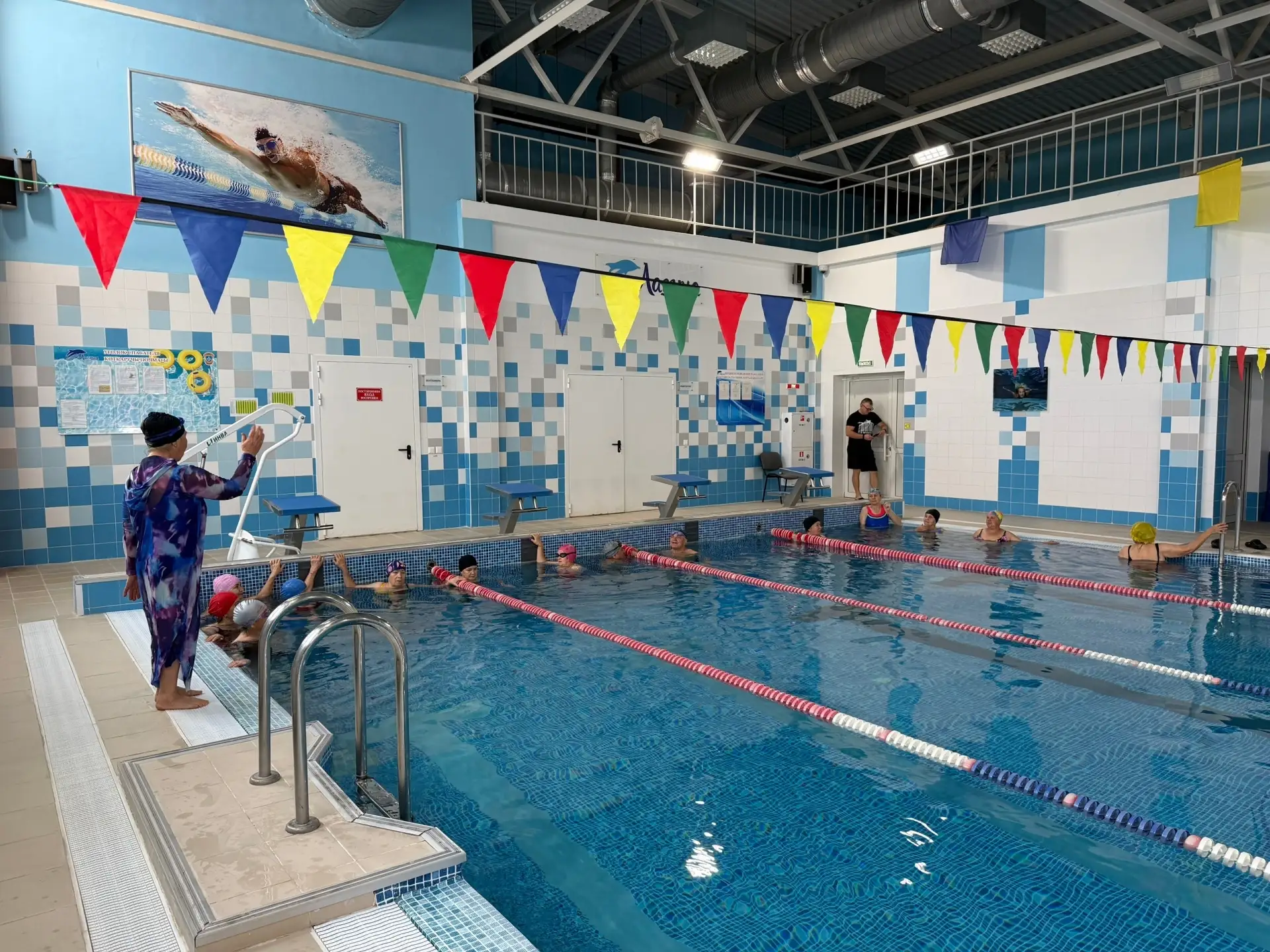 🏊‍♂️ В Мамадыше провели свободное плавание для людей старшего поколения