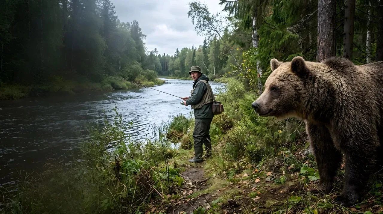 🐻 Рыбаки и грибники больше всего привлекают медведей в Тюменской области