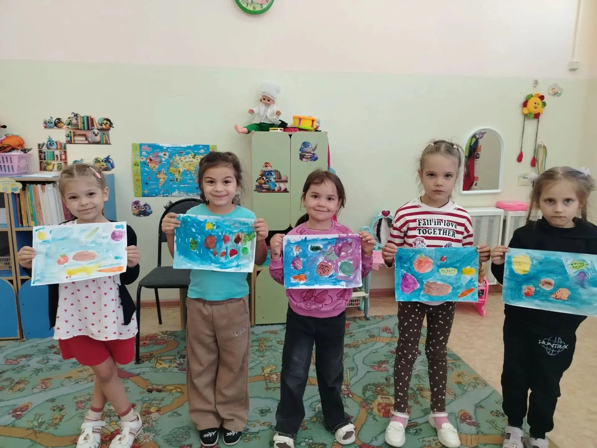 Воспитанники СП МОАУ СОШ с. Васильевки "ГПДПДДВ" на кружке дополнительного образования ...