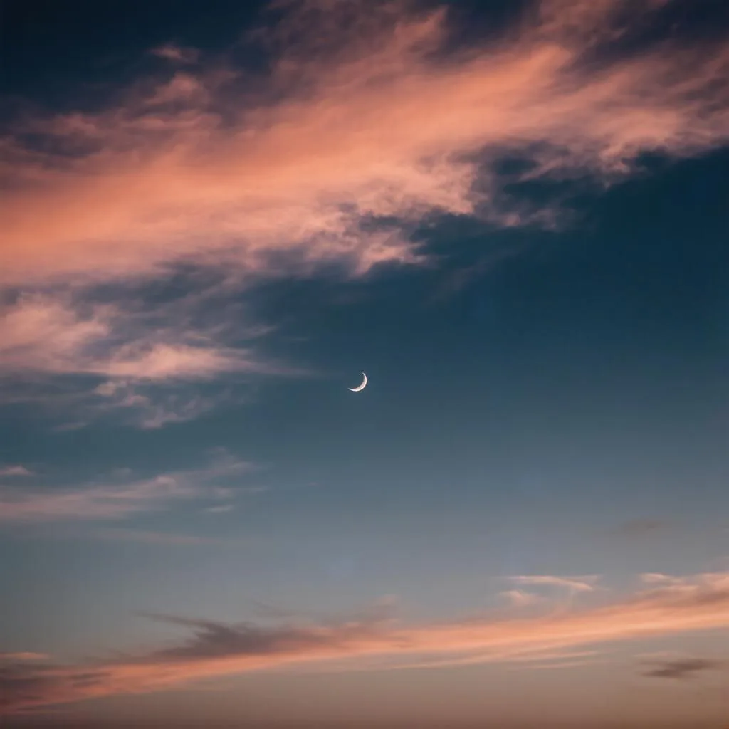 🌒 Луна только зарождается: начало нового цикла