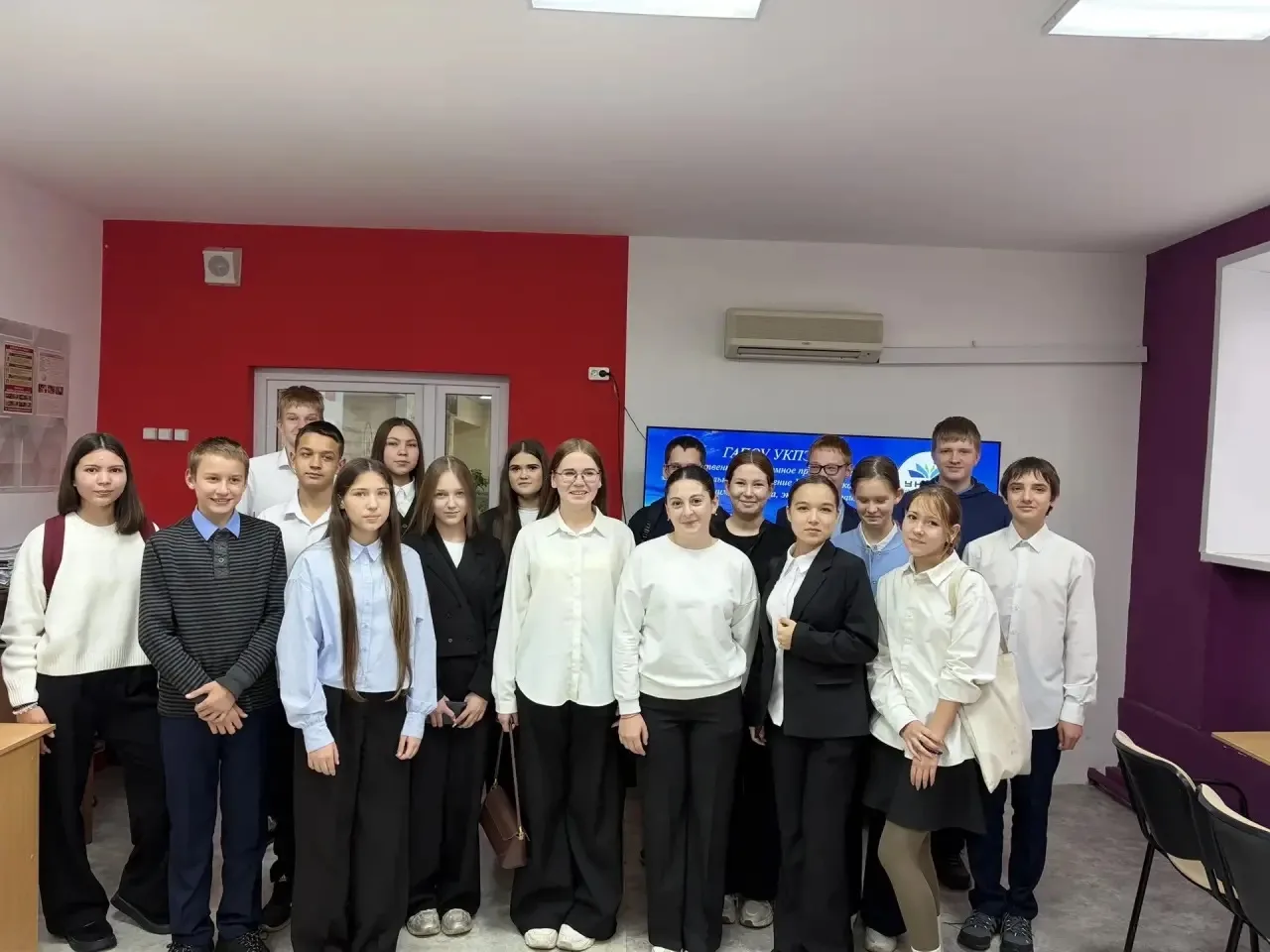 В рамках месячника по профориентации ученики школы с. Русский Юрмаш побывали в Уфимском...