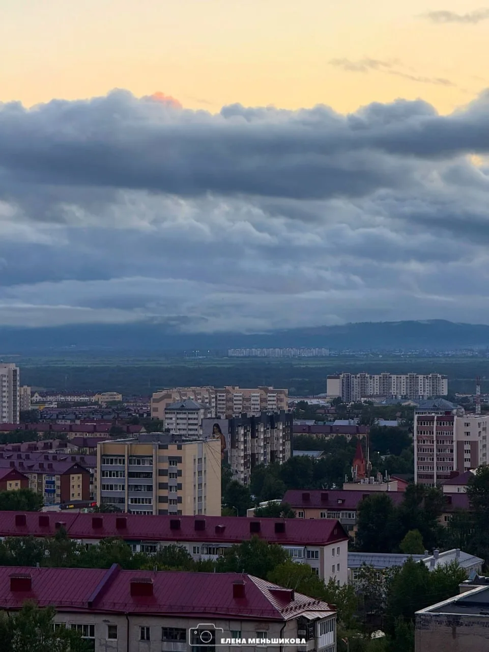 🥰 Вид на вечерний Южно-Сахалинск