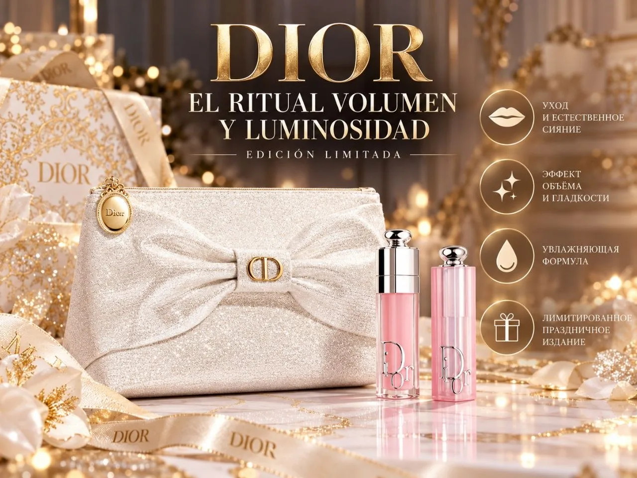 🫦 DIOR — EL RITUAL VOLUMEN Y LUMINOSIDAD, EDICIÓN LIMITADA