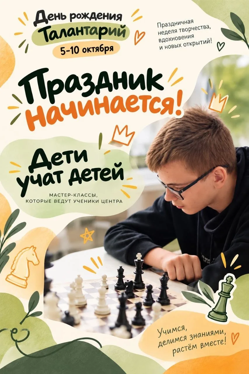 ✨ Праздничная неделя в «Талантарии» началась!