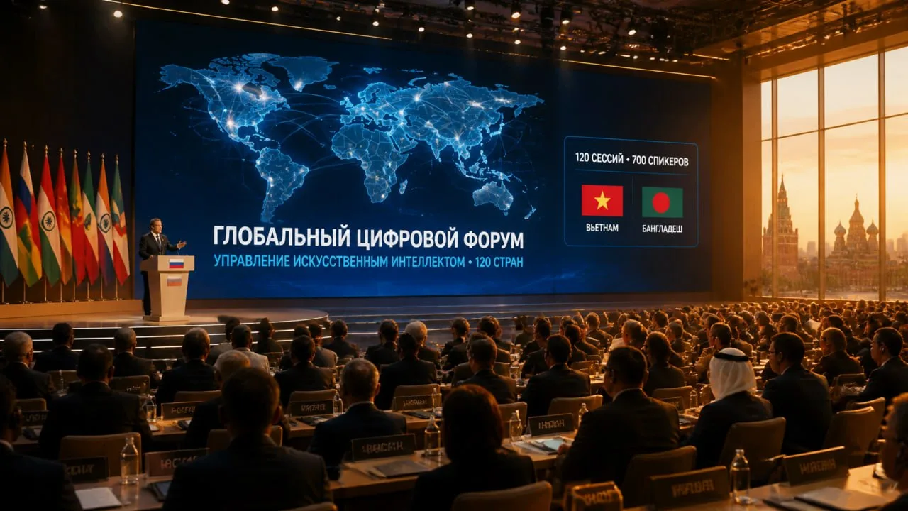 ✅ Глобальный цифровой форум: 120 стран обсуждают управление ИИ