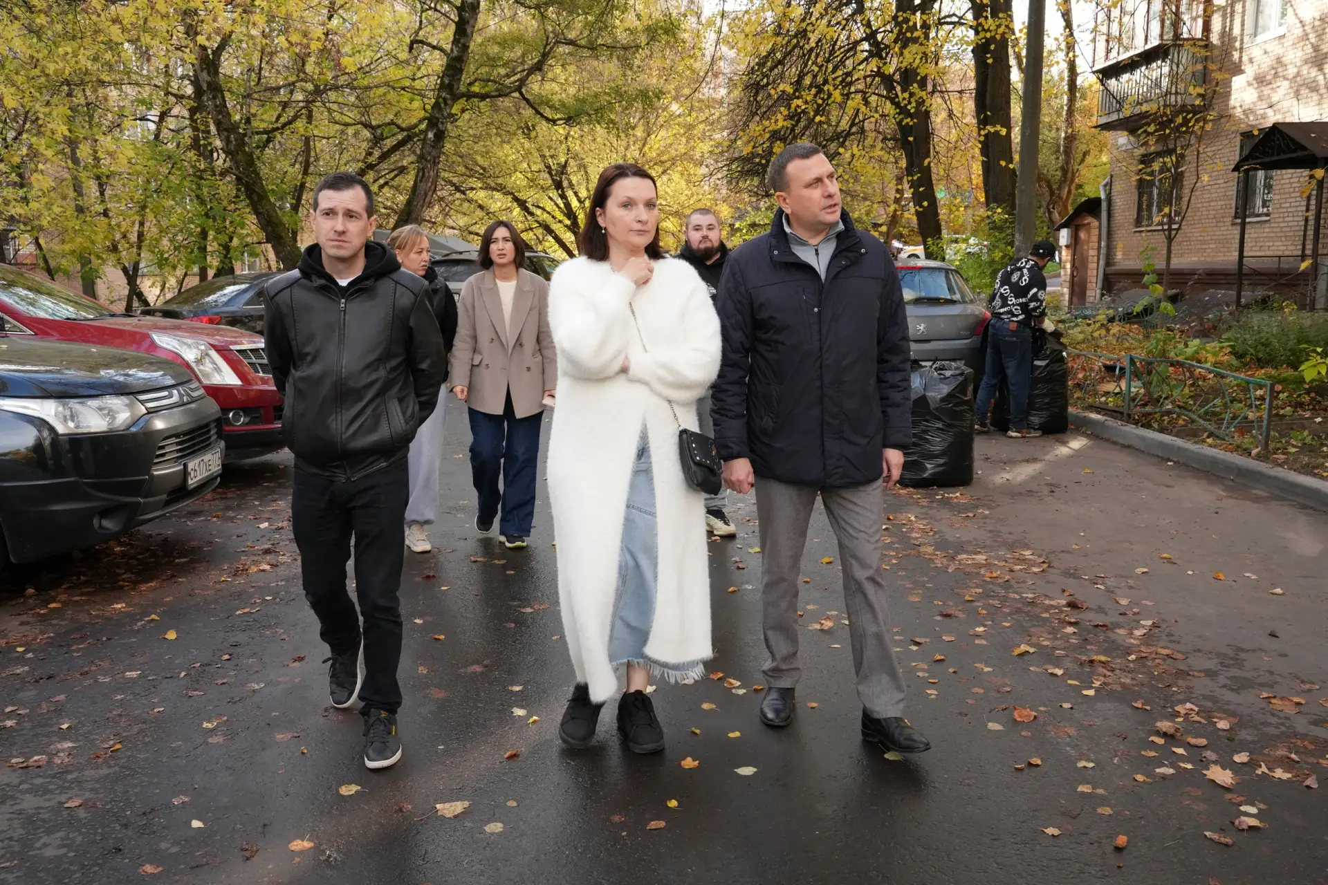 Ремонт фасада дома №12 на улице Пионерской в Красногорске близок к завершению — готовно...