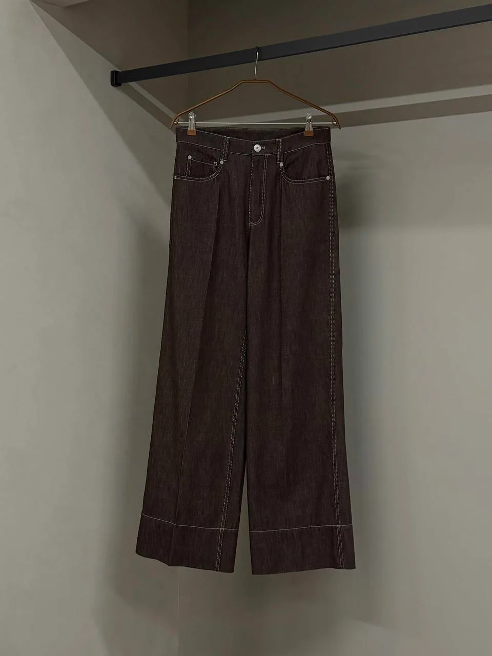 Новые джинсы Brunello Cucinelli, маркировка 40