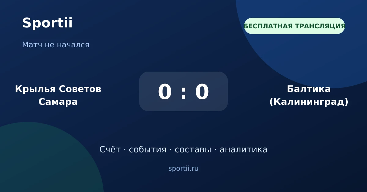 ⚽ Матч скоро начнётся — в 16:15 МСК