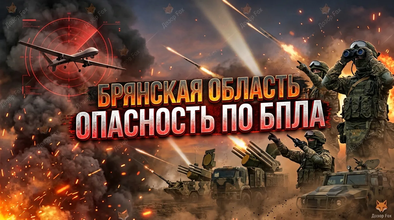 ⚡⚡⚡БЕСПИЛОТНАЯ ОПАСНОСТЬ! На территории БРЯНСКОЙ ОБЛАСТИ 14.10.2026!