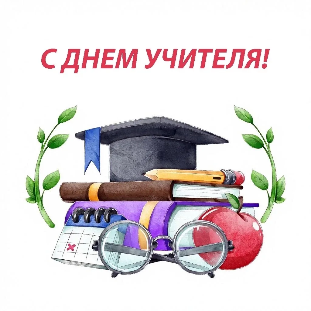 С Днём учителя! 🌟