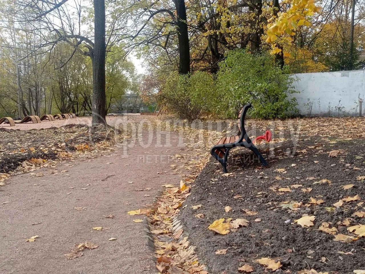 Благоустройство Петровского паркане завершили