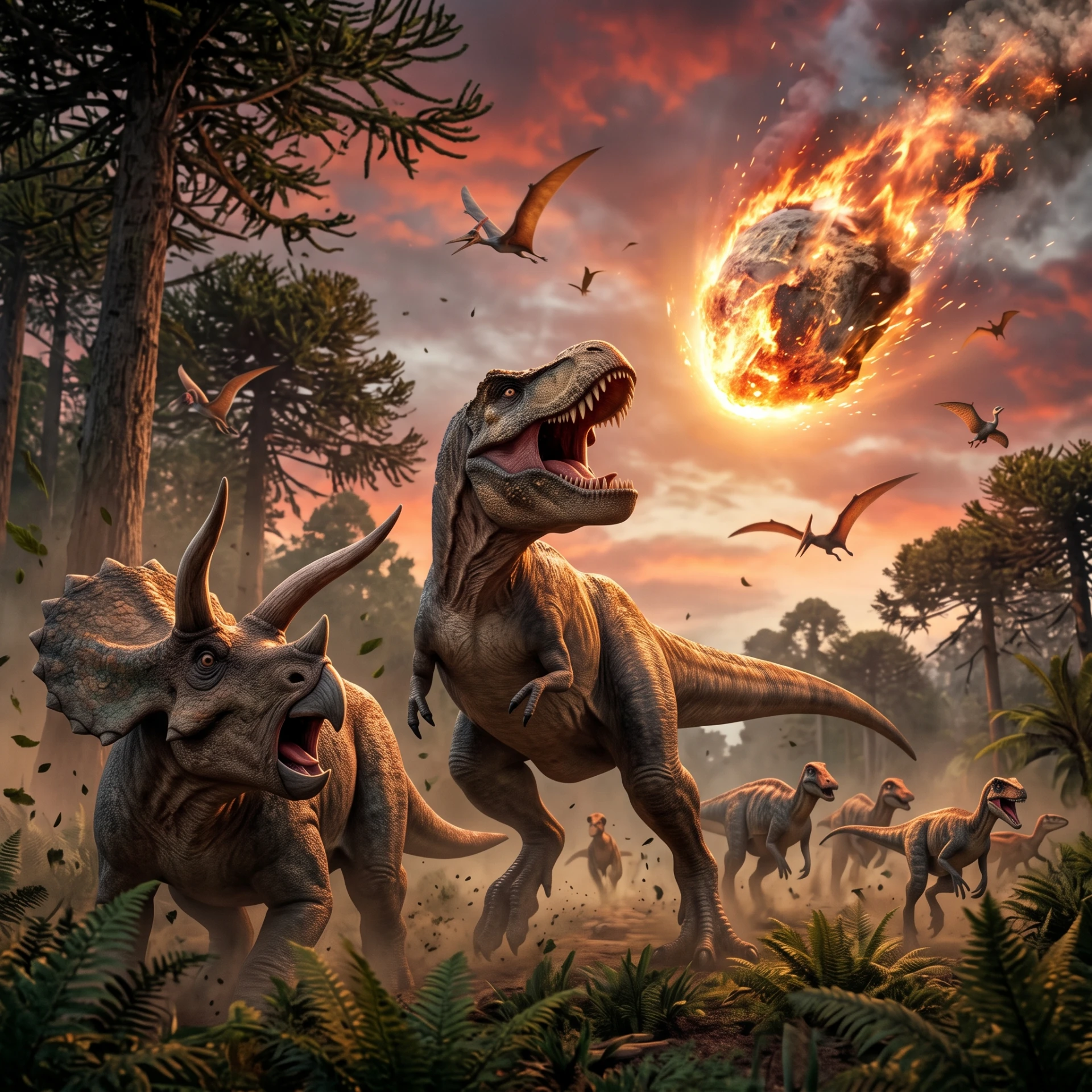 🦖 Астероид, убивший динозавров, оставил на Земле шрам шириной 200 километров. Но почем...