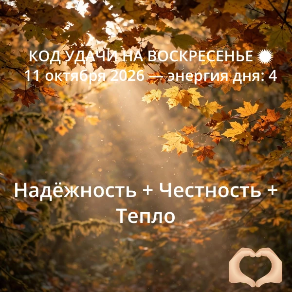 Сегодня энергия дня про то, чтобы укрепить то, что уже есть. Солнце освещает всё важное...