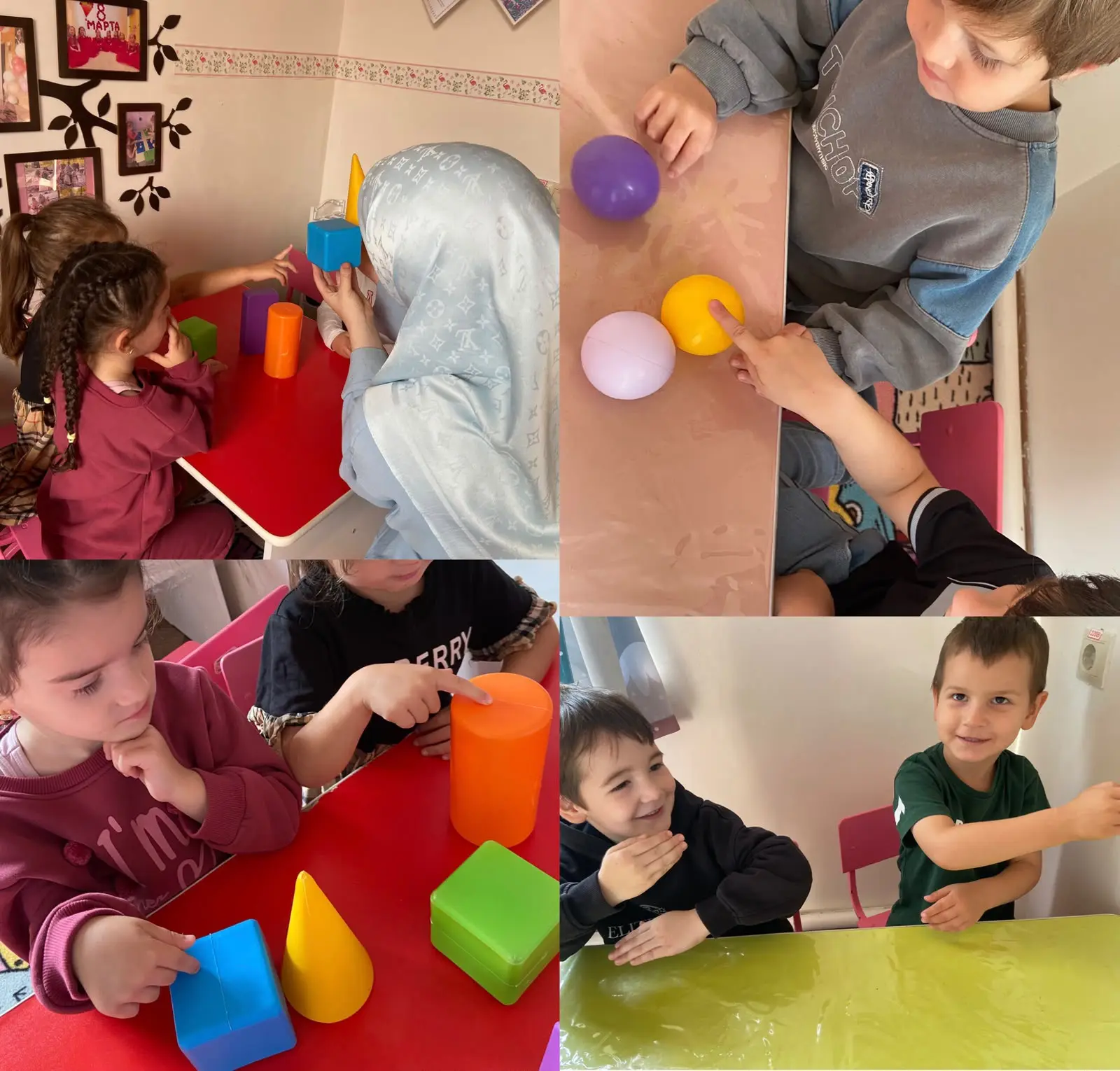 Занятие в средней группе по познавательному развитию (формирование элементарных математ...