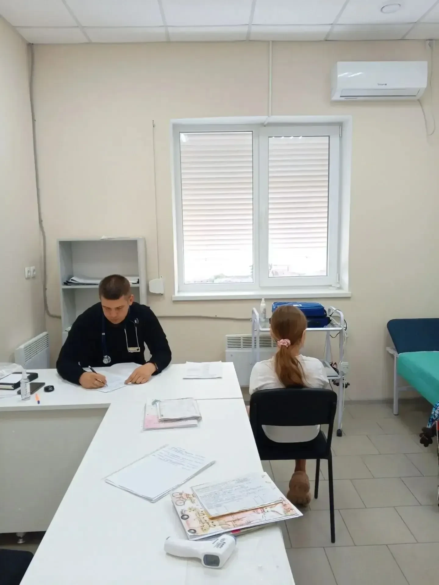 🏥Тельмановская ЦРБ: более 46 тысяч посещений поликлиники с начала года