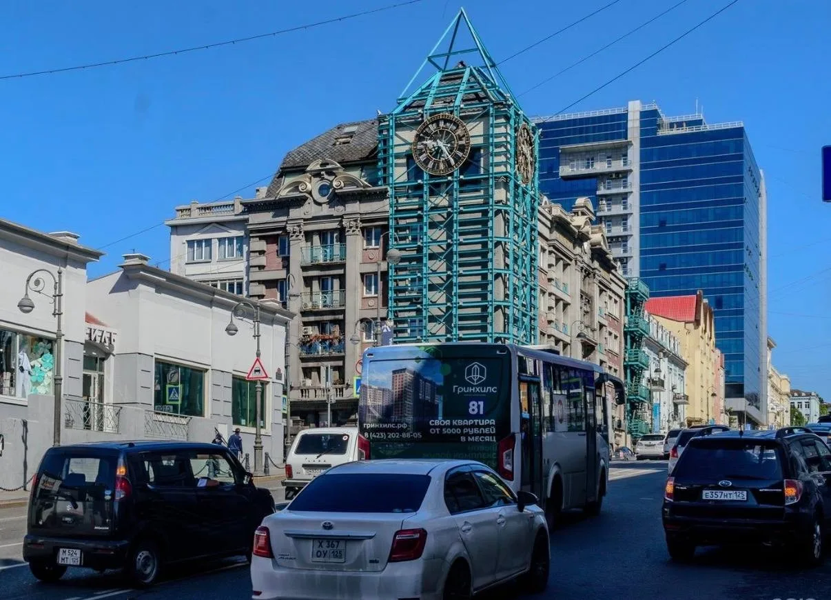 ❗️❌ Завтра частично перекроют Океанский проспект в центре Владивостока.
