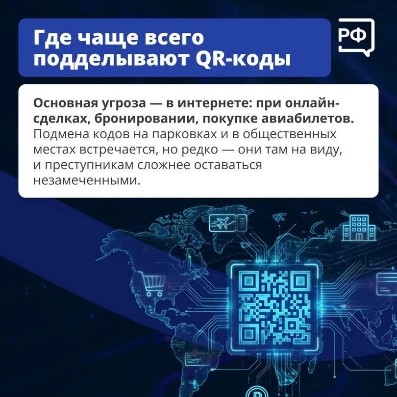 🚩 QR-кодами уже никого не удивить. За первые три месяца 2026 года