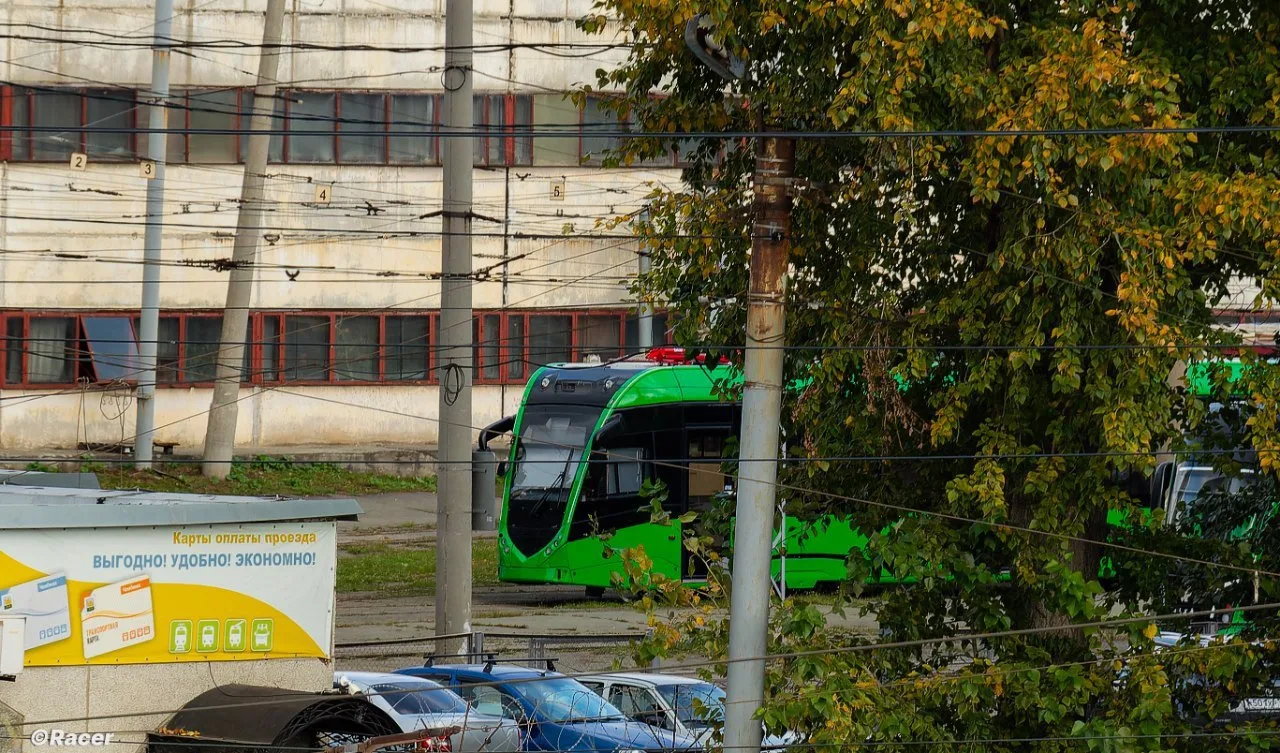 Первый трамвай новой модели от «БКМ Холдинг» прибыл в Челябинск
