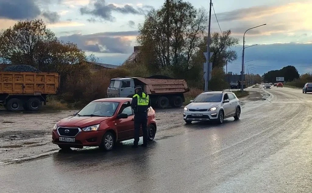 В Тобольске прошла сплошная проверка водителей на трезвость