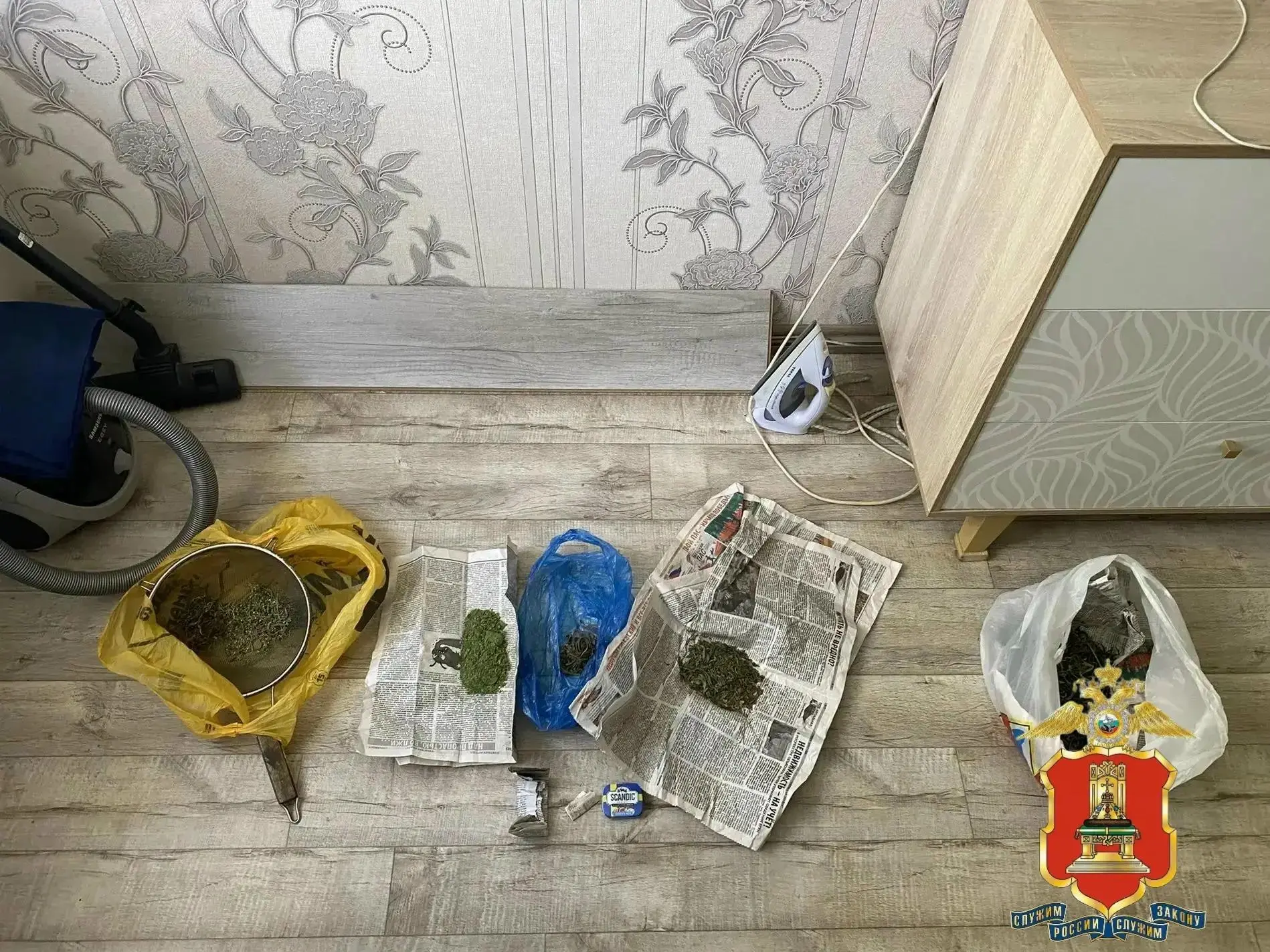 В квартире у жителя Ржева наркополицейские обнаружили марихуану и гашиш