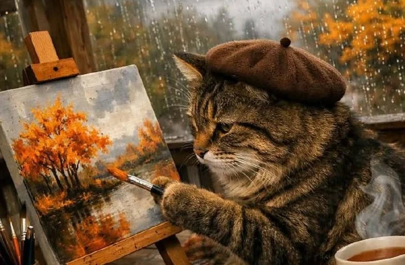 🍂 Осенний день начинается
