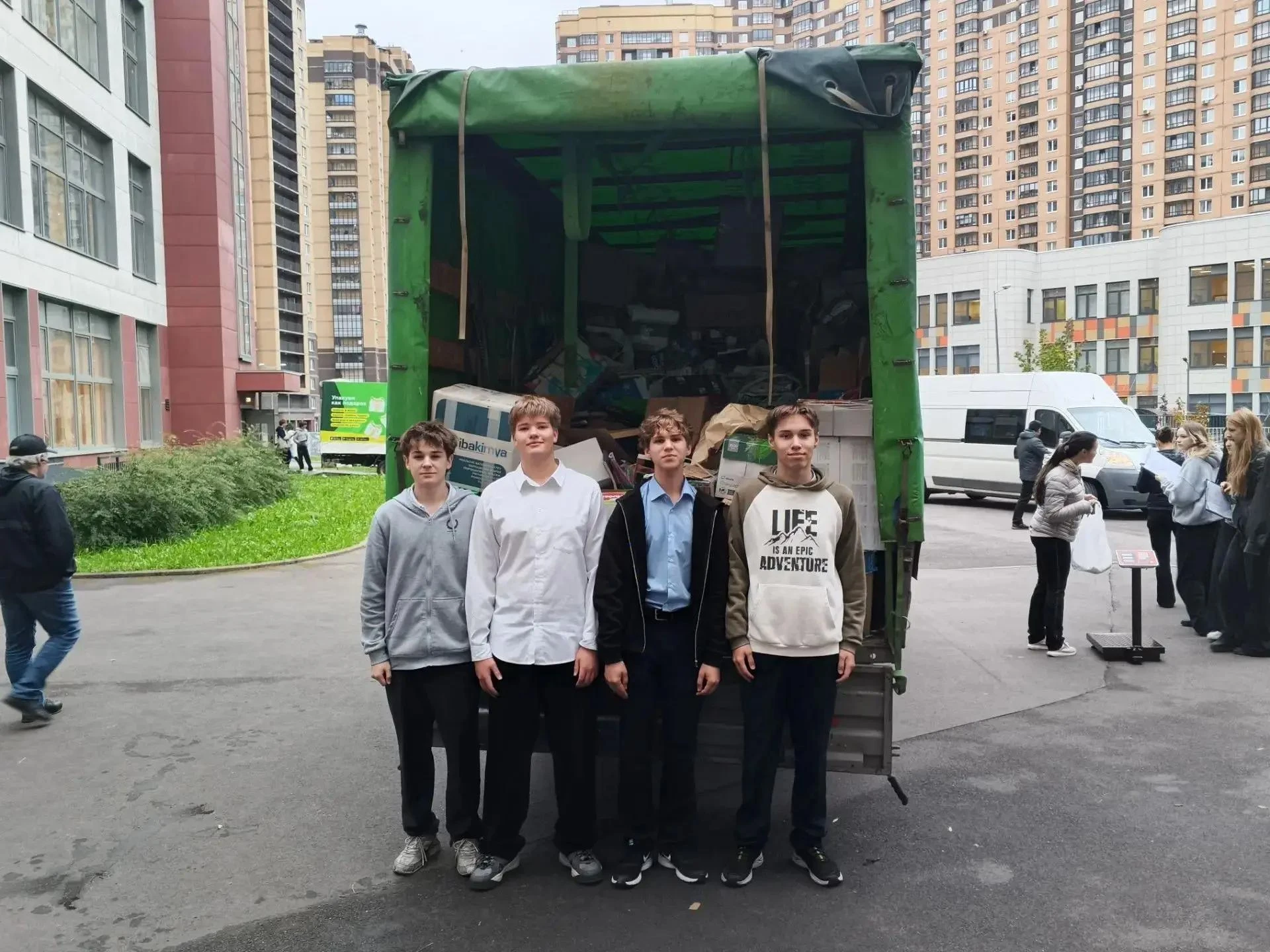 Экологический фронт Выборгского района. 4,5 тонны ради будущего