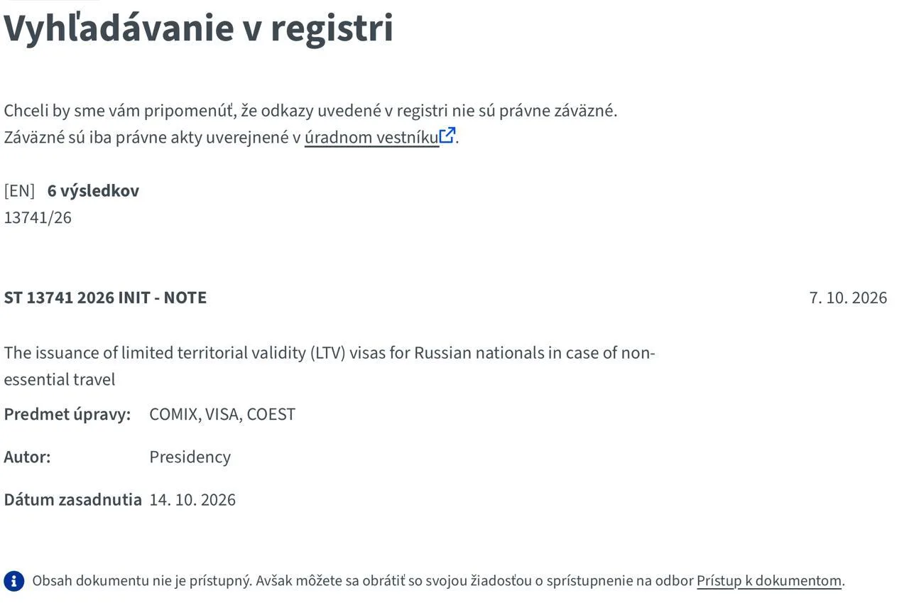 ❗️Новые визовые ограничения для россиян обсудят в ЕС — туристам можно будет перемещатьс...