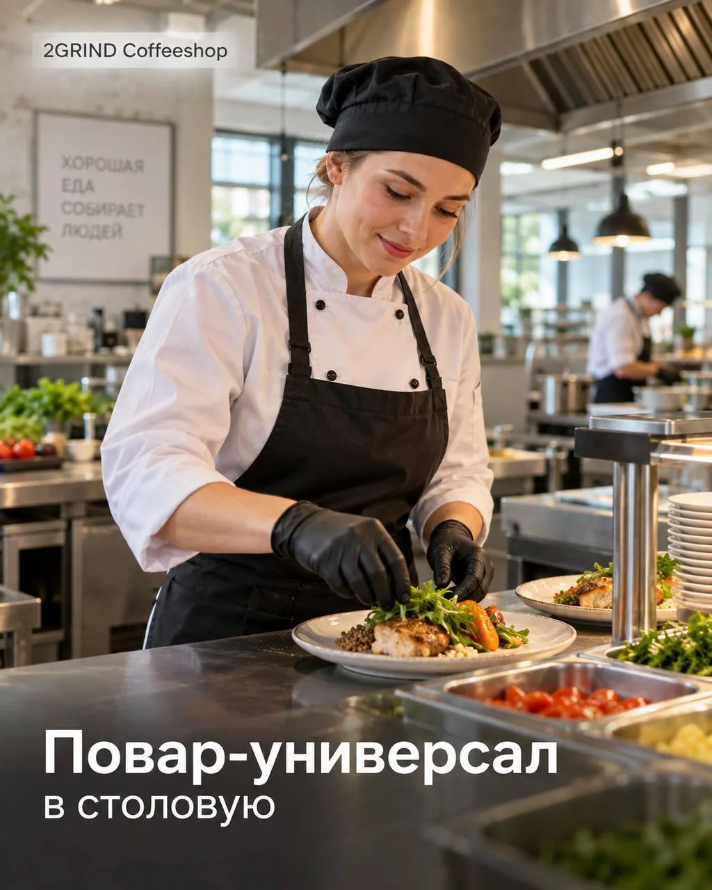 ПОВАР-УНИВЕРСАЛ В СТОЛОВУЮ
