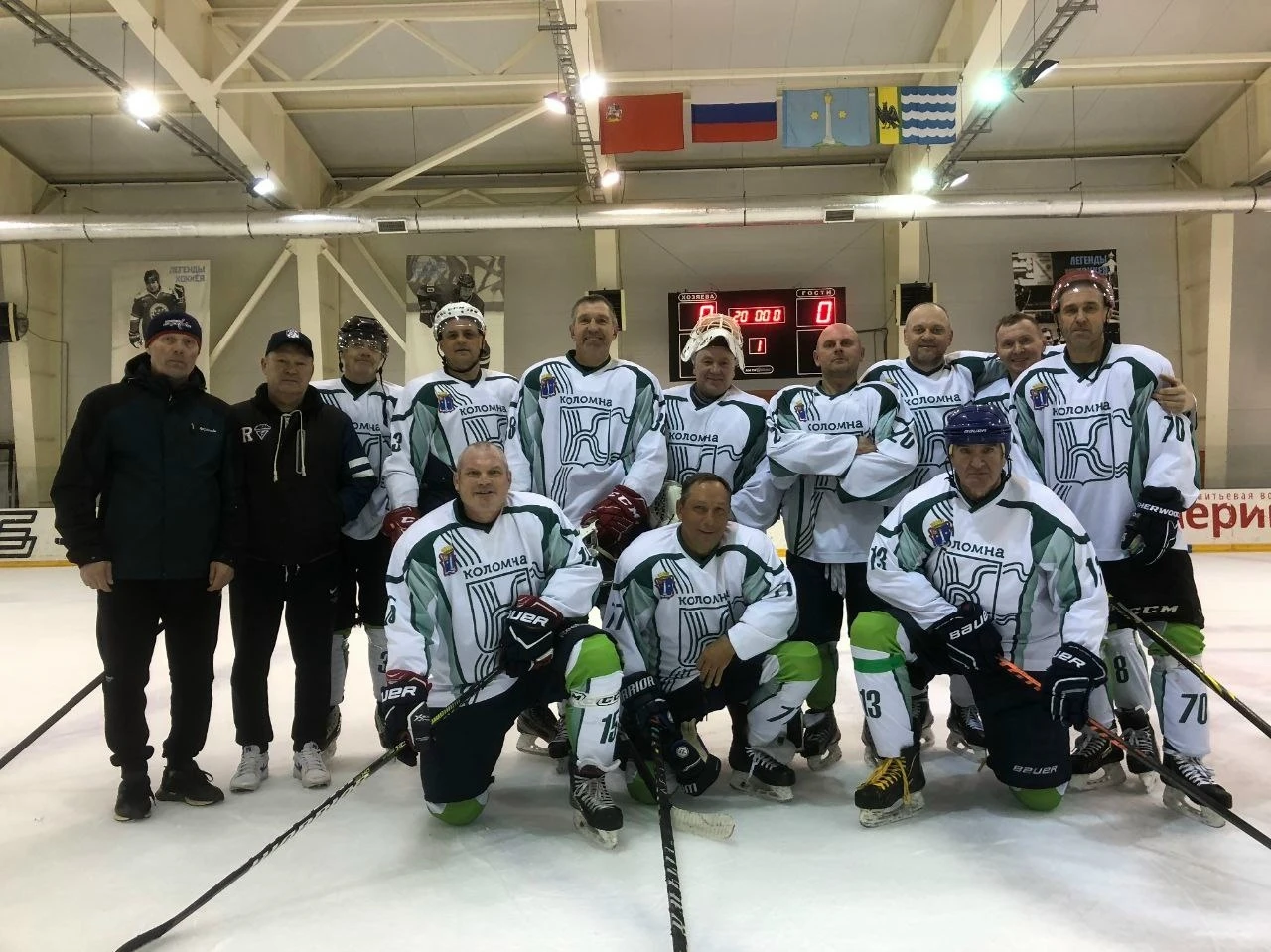 🥅 🏒 В первенстве Юго-востока Московской области среди ветеранов 50+ прошли матчи втор...