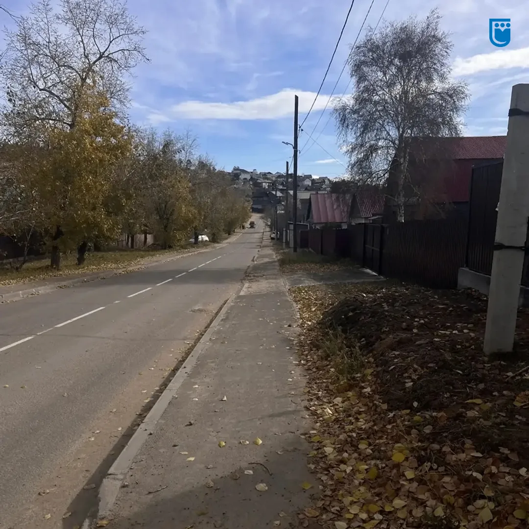 🚶На округе №1 от улицы Нарвская до Водопадной сделали тротуар