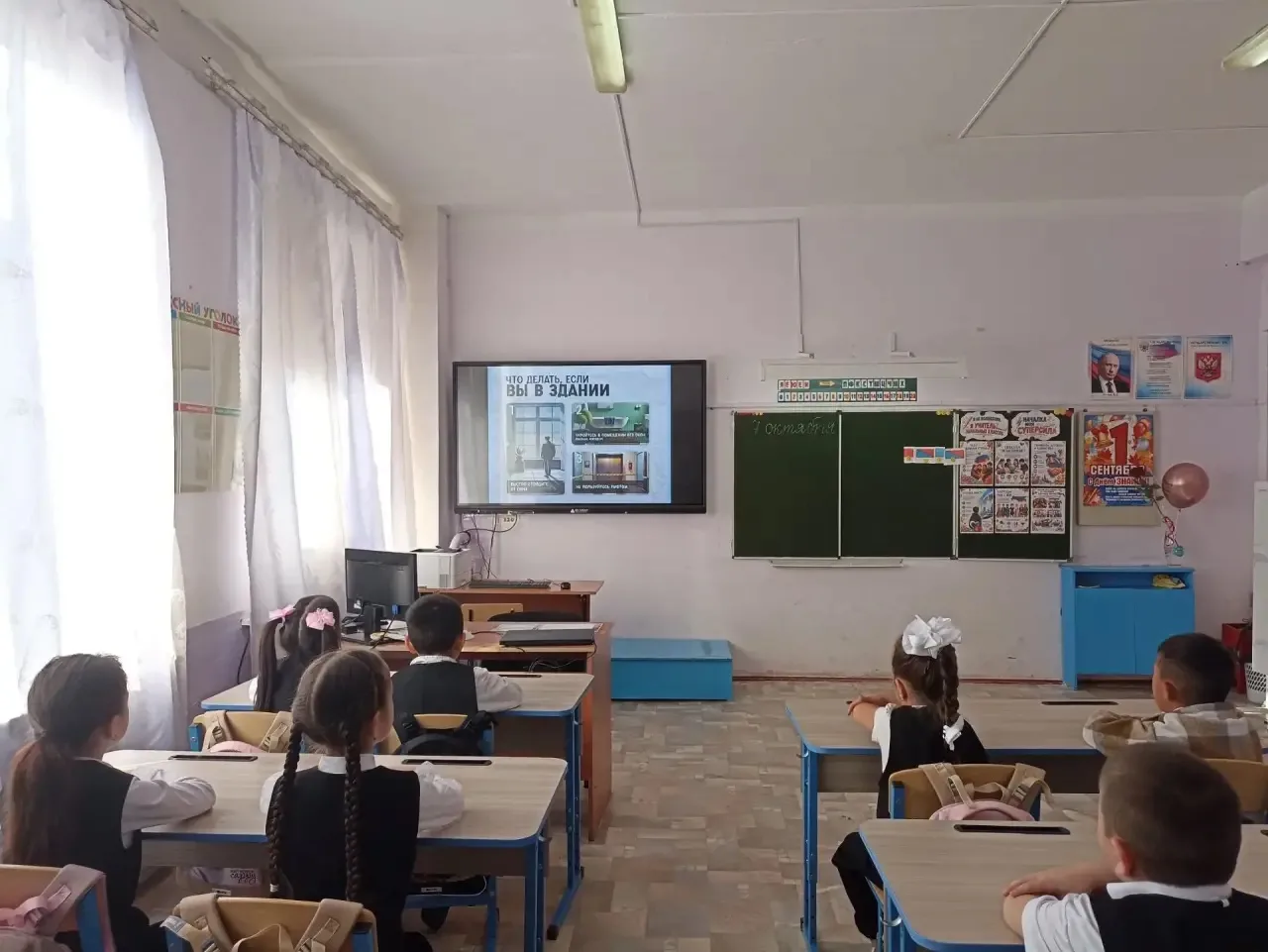 Сегодня  в 1 классе #МКОУ"Алчинская ООШ" прошёл #Всероссийскийоткрытыйурок культуры без...