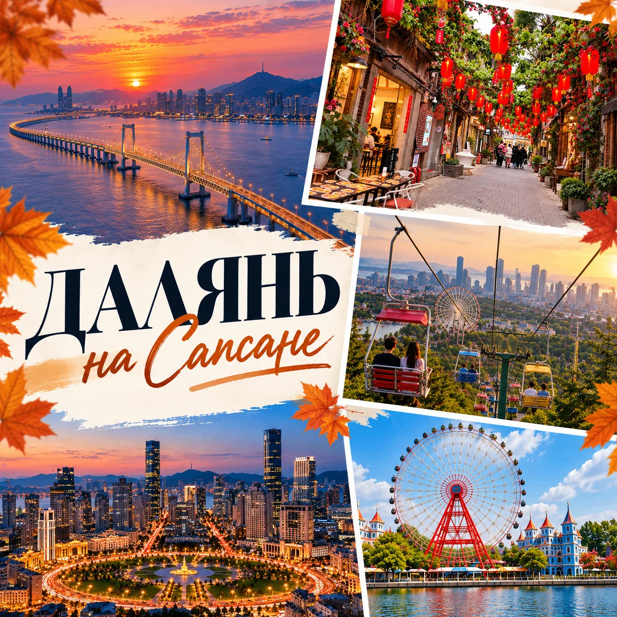 🇨🇳 ДАЛЯНЬ НА САПСАНЕ — 7 ДНЕЙ ПУТЕШЕСТВИЯ ПО КИТАЮ! 🚄🍂