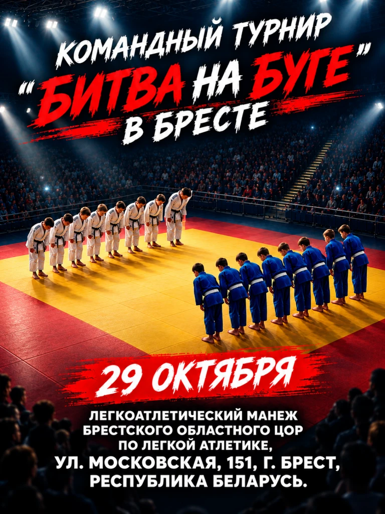 ДЗЮДО. Республика Беларусь, Брест. 28-29 октября. Команды юношей 2013-2014.  https://vk...