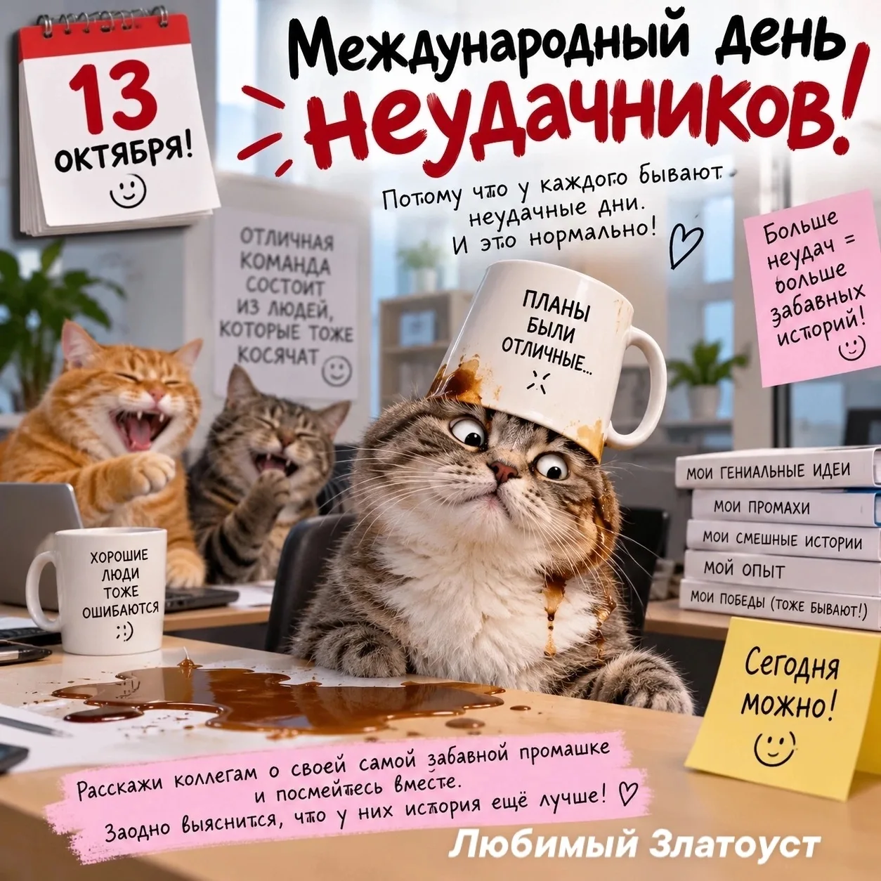 😄 Международный день неудачников