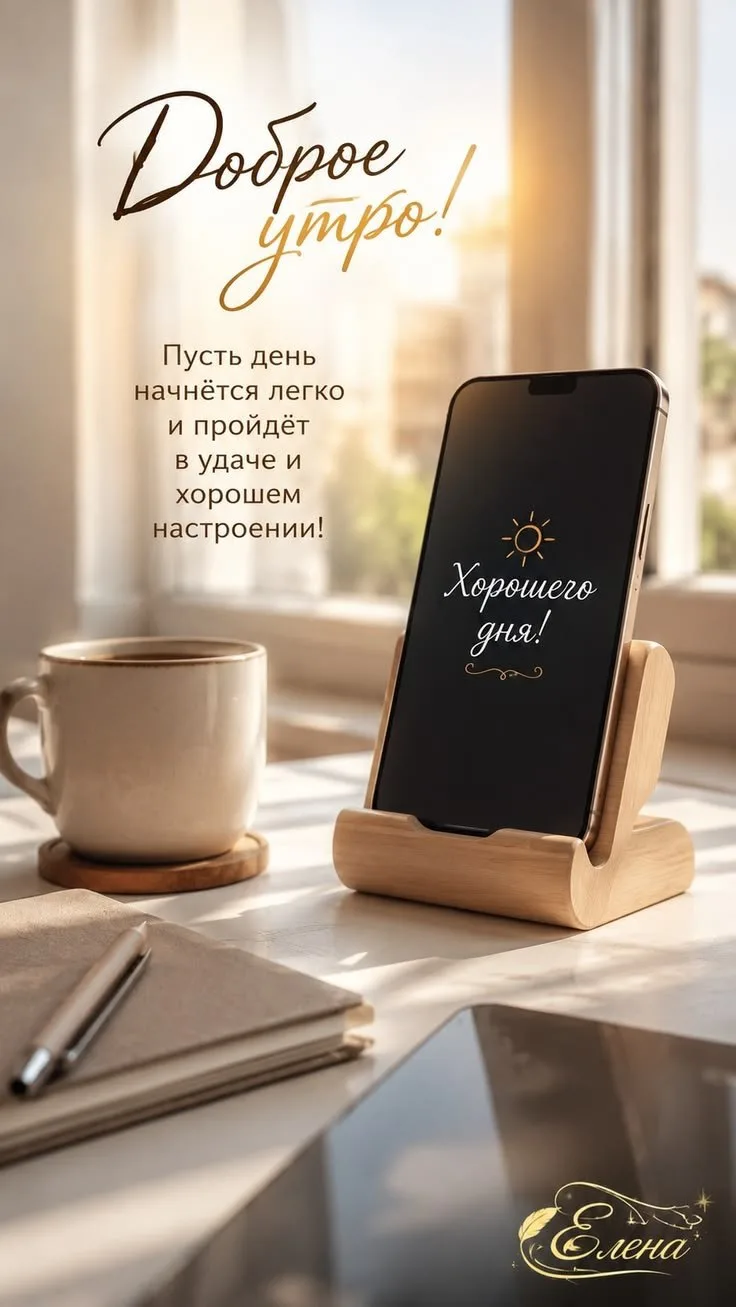 ☀️ Доброе утро! Пусть сегодняшний день принесёт энергию, хорошее настроение и маленькие...
