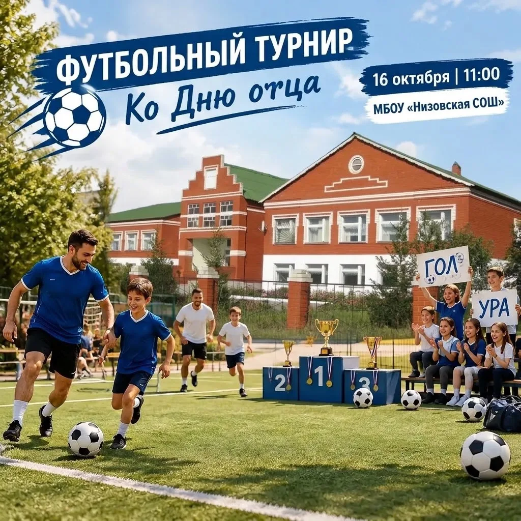 ⚽️🏆 ФУТБОЛЬНЫЙ ТУРНИР, ПОСВЯЩЁННЫЙ ДНЮ ОТЦА 🏆⚽️