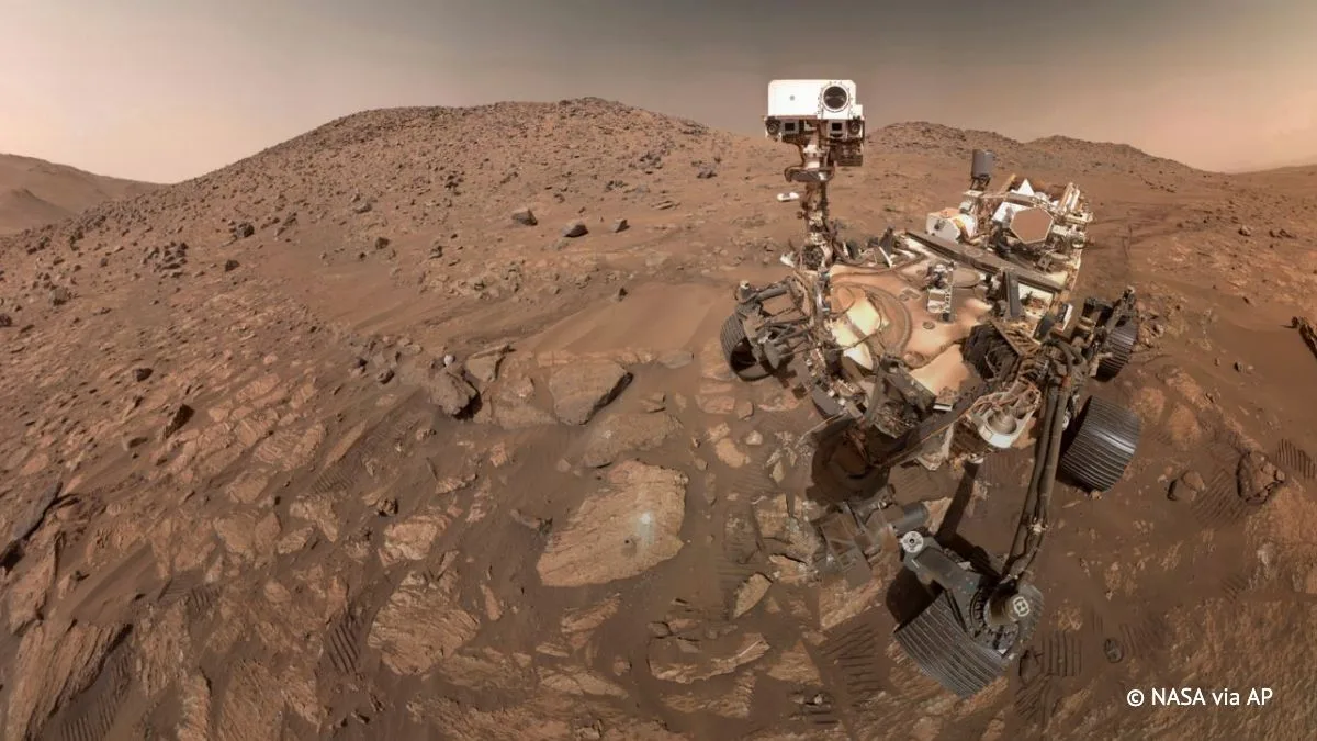 Марсоход NASA Perseverance установил новый рекорд по общему пройденному расстоянию на п...
