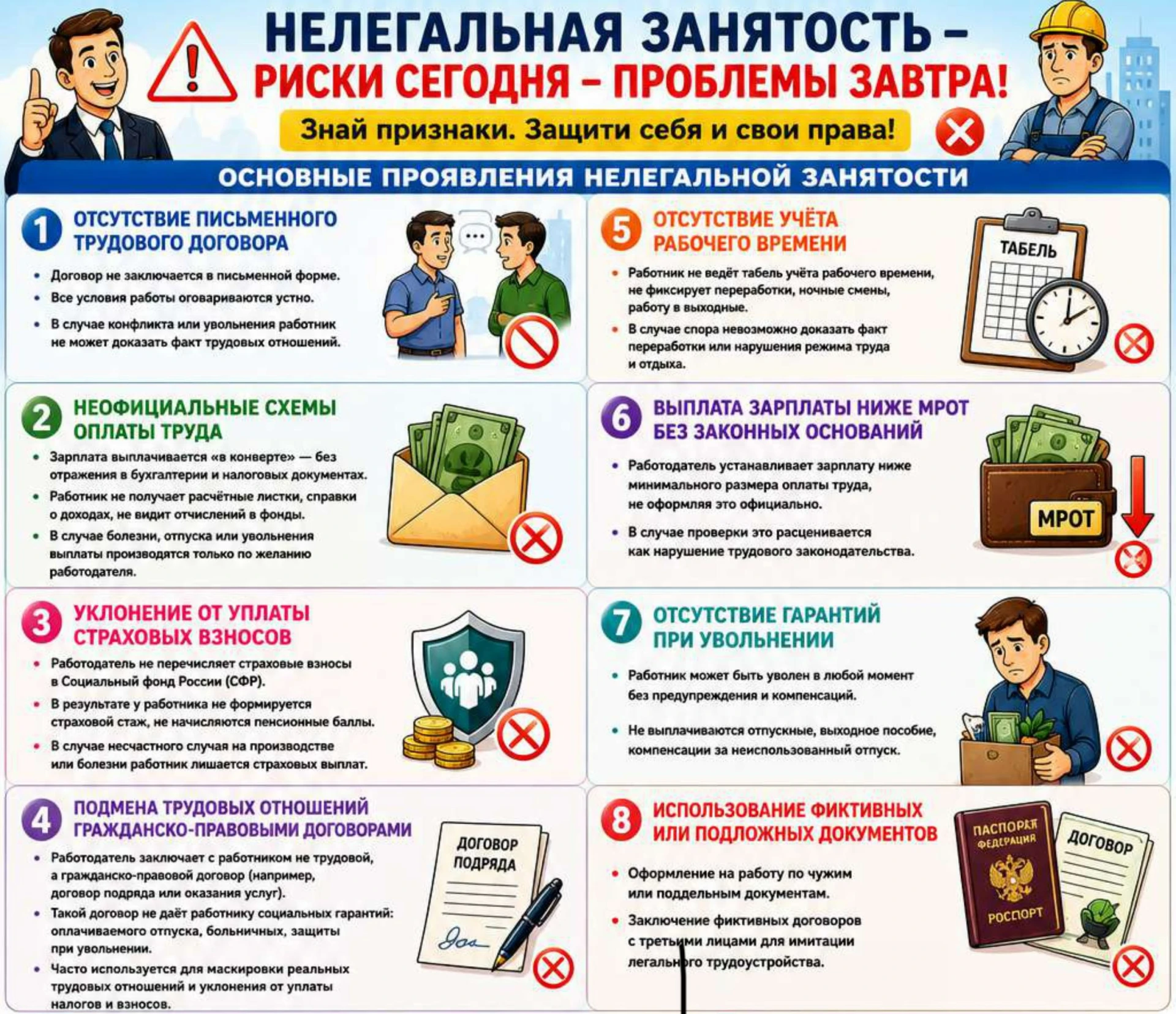 Краткосрочная экономия на оформлении трудовых отношений сегодня оборачивается серьёзным...