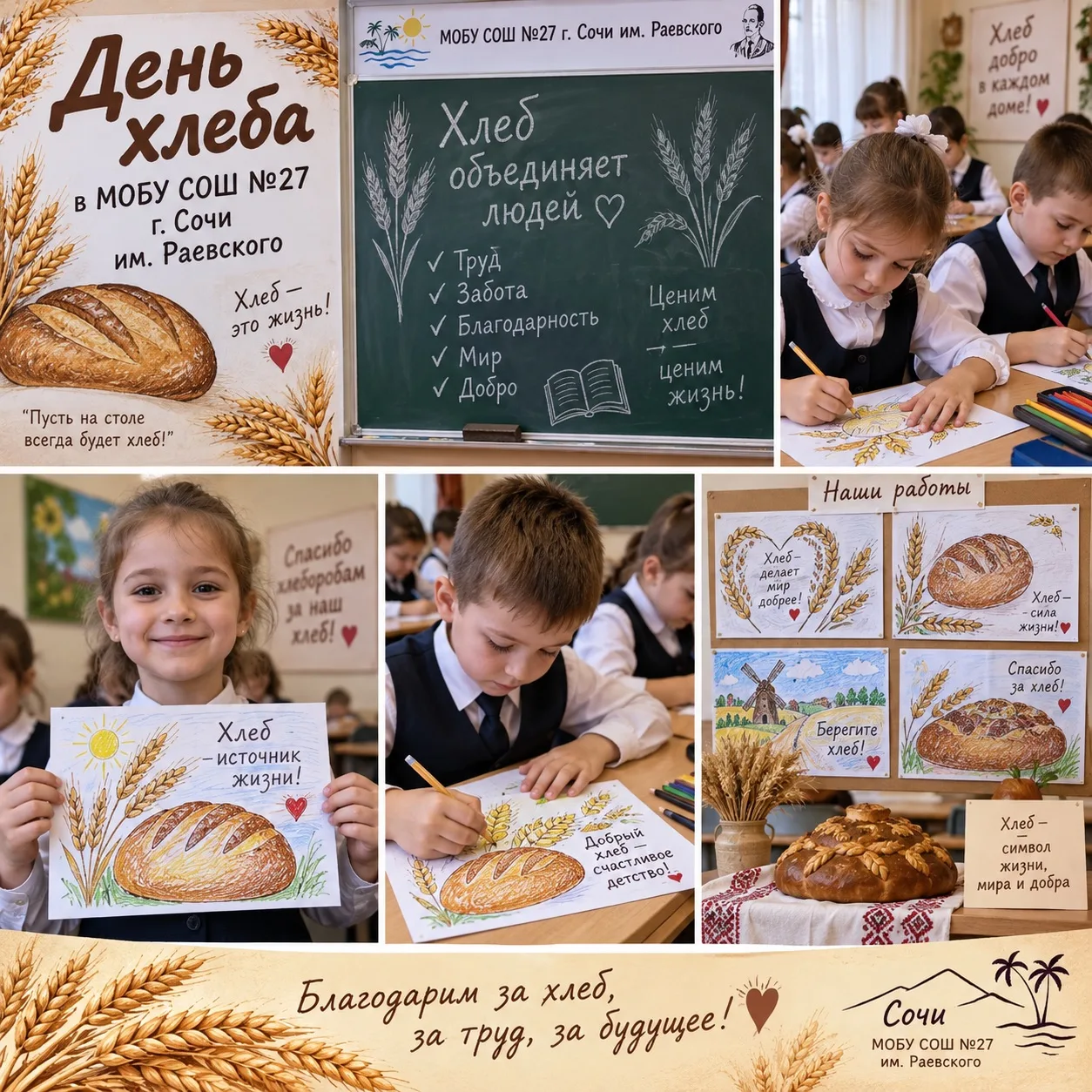 🎉 День хлеба в нашей школе! 🎉