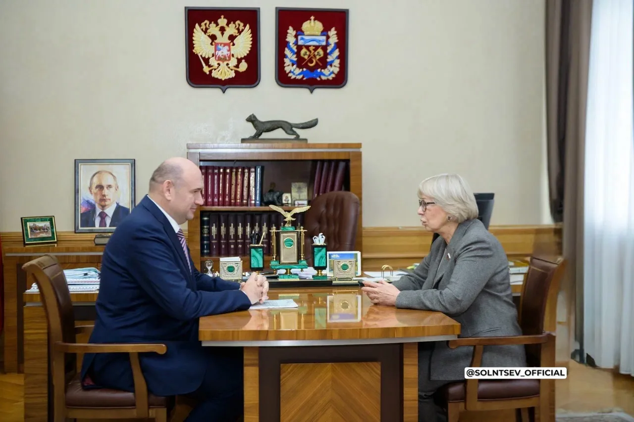 Провёл встречу с Татьяной Олеговной Машковской уже в качестве депутата Государственной ...
