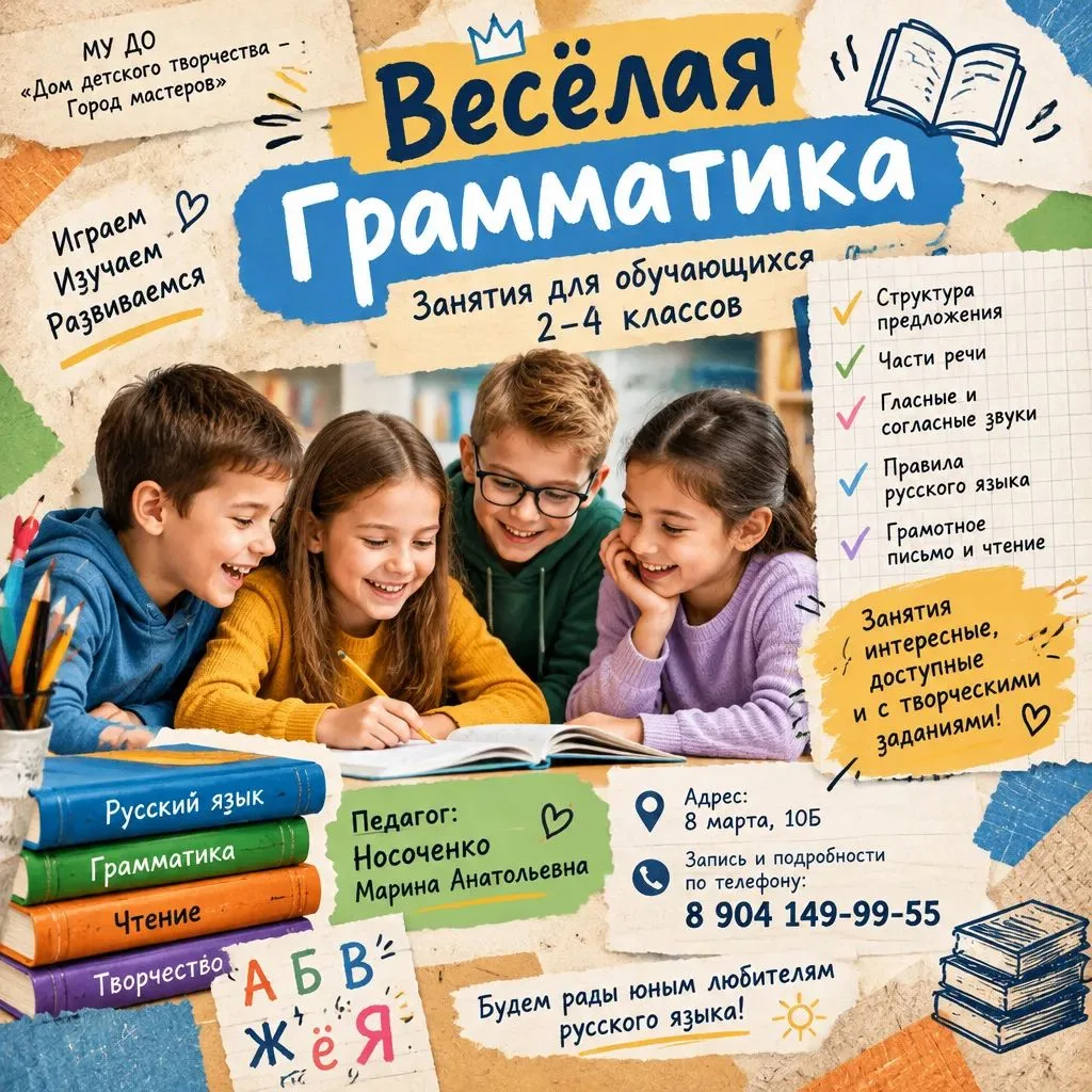 Дорогие ребята! 🎉 Хотите погрузиться в удивительный мир русского языка? 🗣️ Представля...