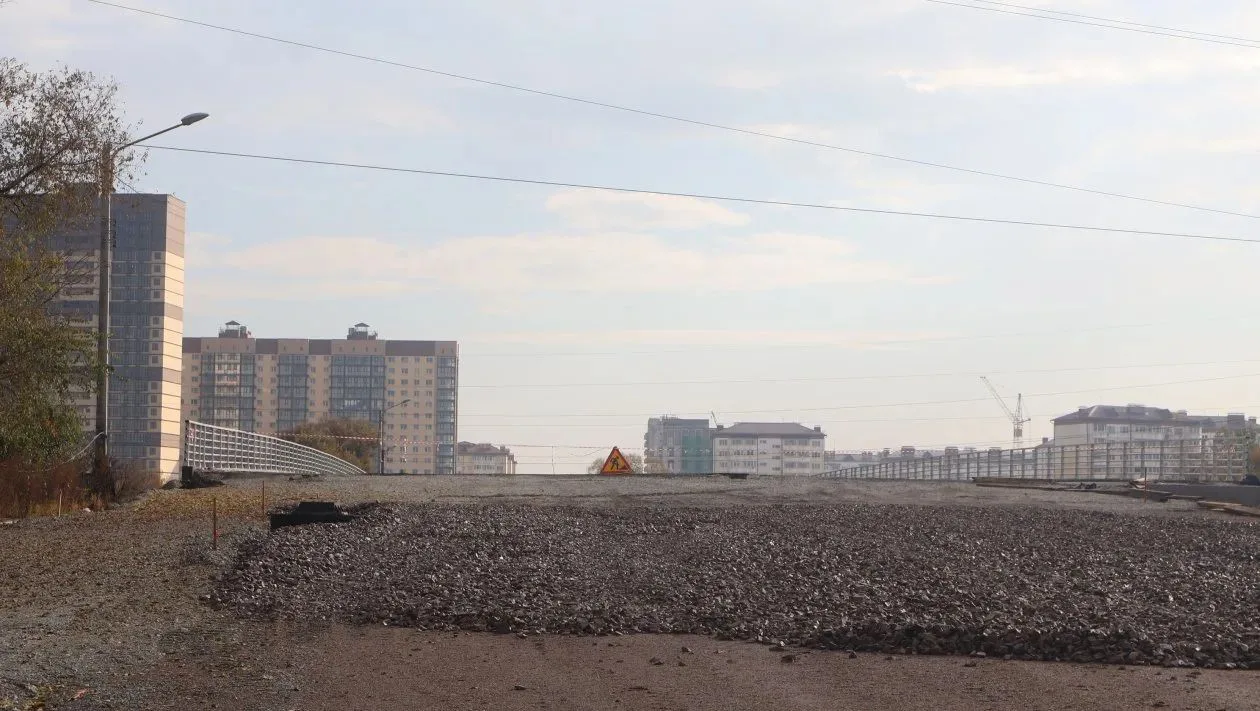 🌉 Мост через Раковку в Уссурийске готов на 95%