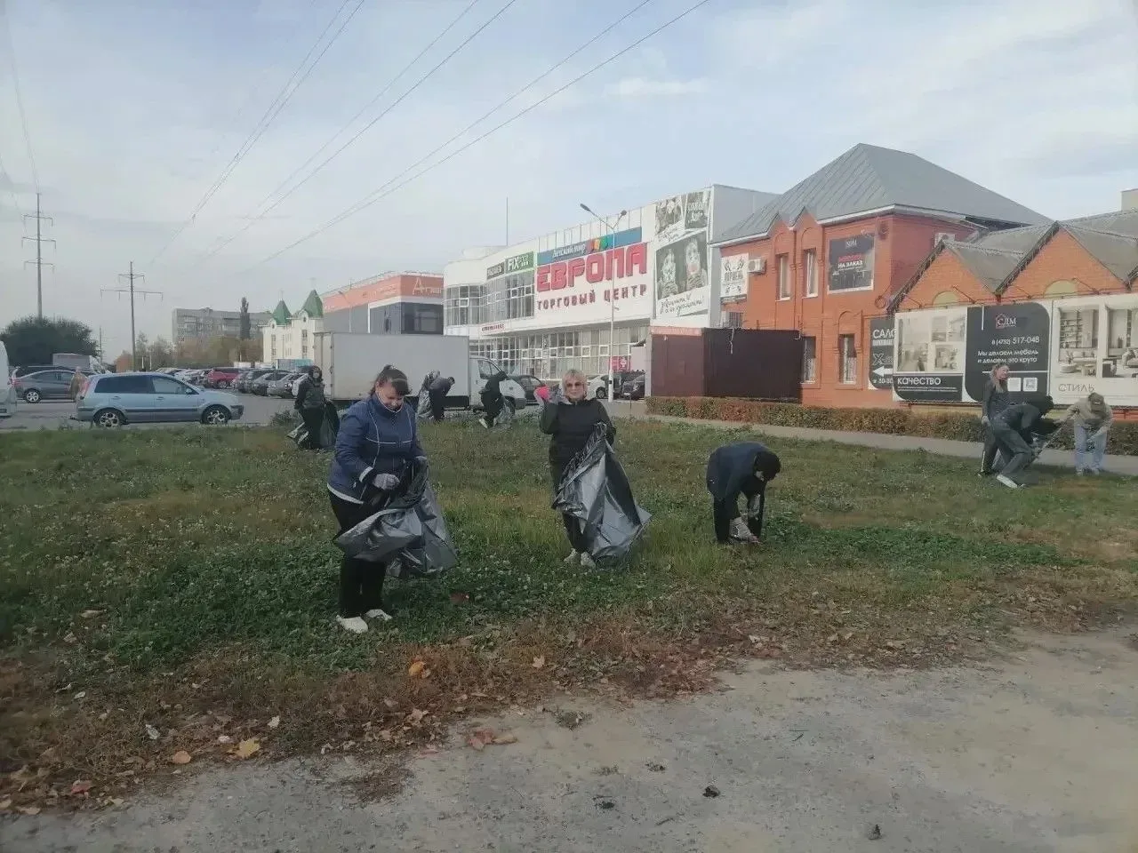 В Тамбове проходит уборка города