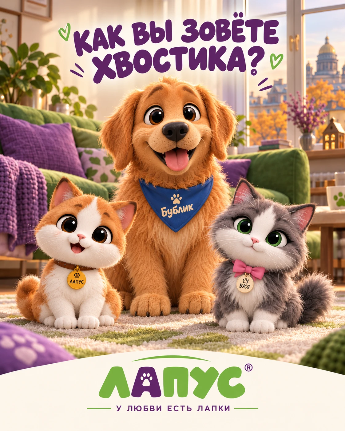 😂 По паспорту — Барсик. Дома — Ваше Пушистейшество