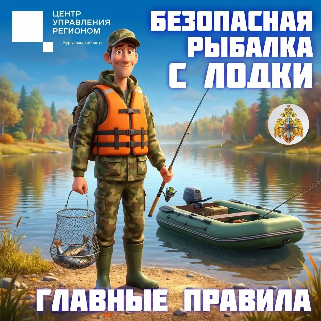 Любителям рыбалки необходимо помнить о правилах безопасности на воде! Одни кажутся очев...