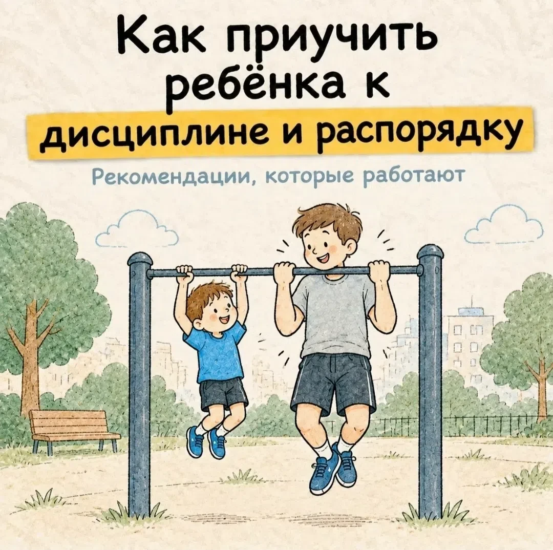 Как приучить ребенка к дисциплине и порядку?!