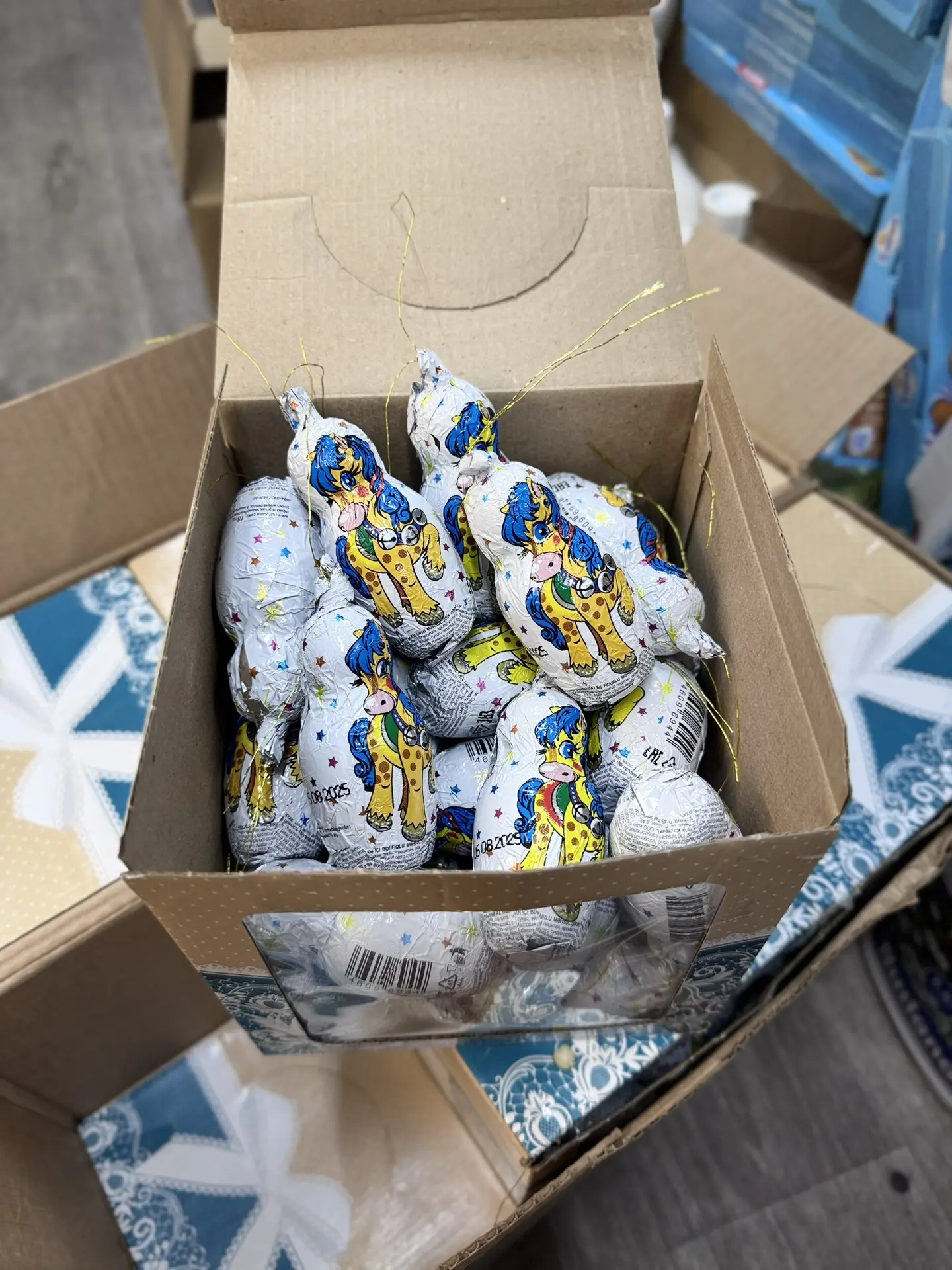 Кубанский шоколад, новогодняя игрушка с молочным шоколадом 🍫