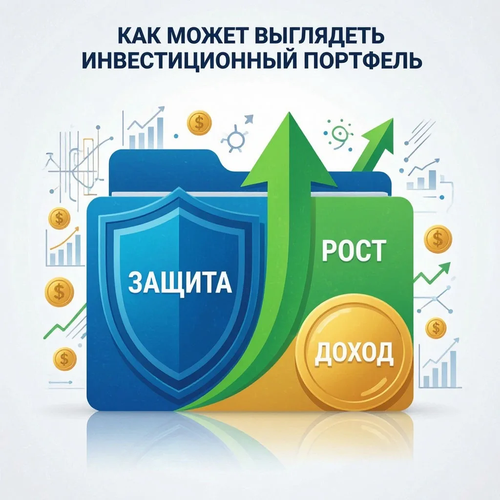 📊 КАК МОЖЕТ ВЫГЛЯДЕТЬ ИНВЕСТИЦИОННЫЙ ПОРТФЕЛЬ?