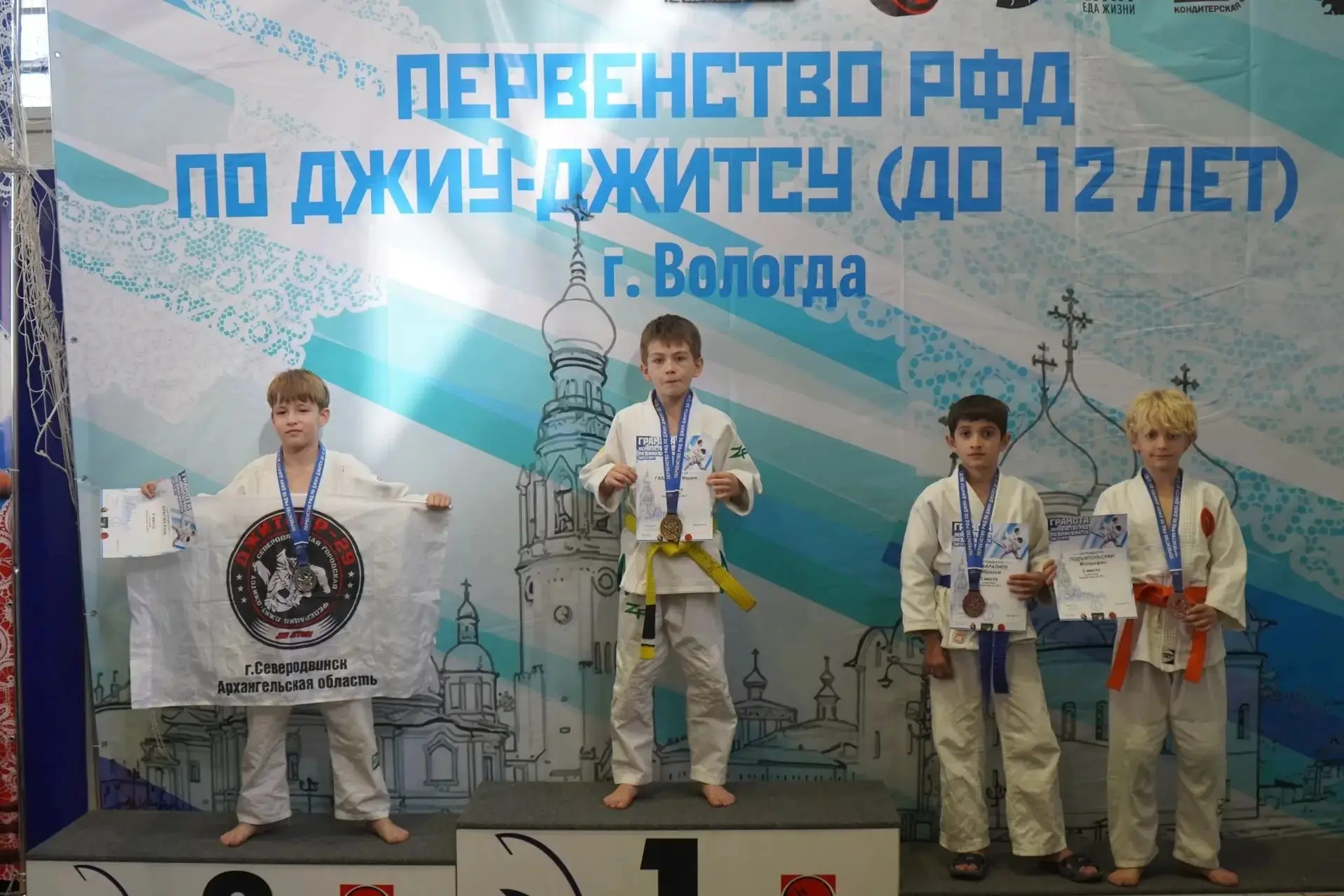 🏆 Результаты наших спортсменом в Вологде!