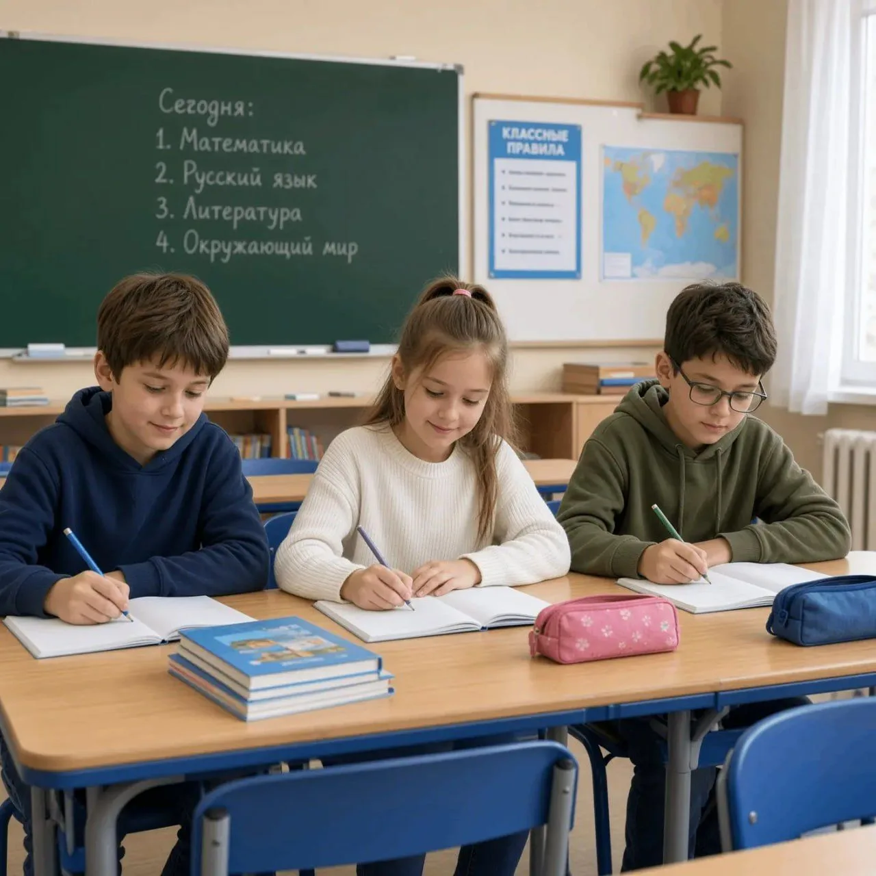 📚 В освобожденных населенных пунктах ДНР открыли опорные пункты для школьников